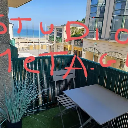 Les Studios Vue Mer Le Matlo Dinard Exterior photo