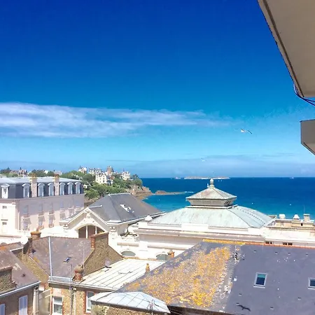 Les Studios Vue Mer Le Matlo Dinard Exterior photo