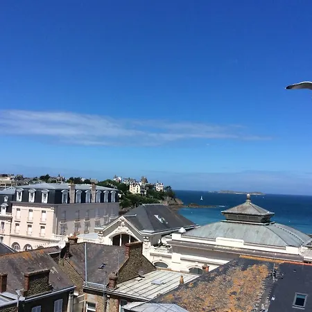 Les Studios Vue Mer Le Matlo Dinard Exterior photo