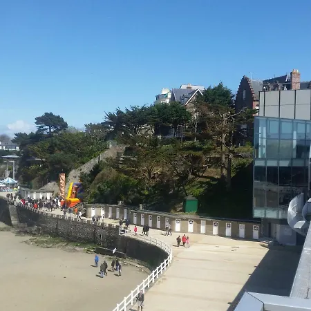 Les Studios Vue Mer Le Matlo Dinard Exterior photo